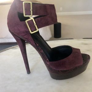 Rachel Zoe suede heels
